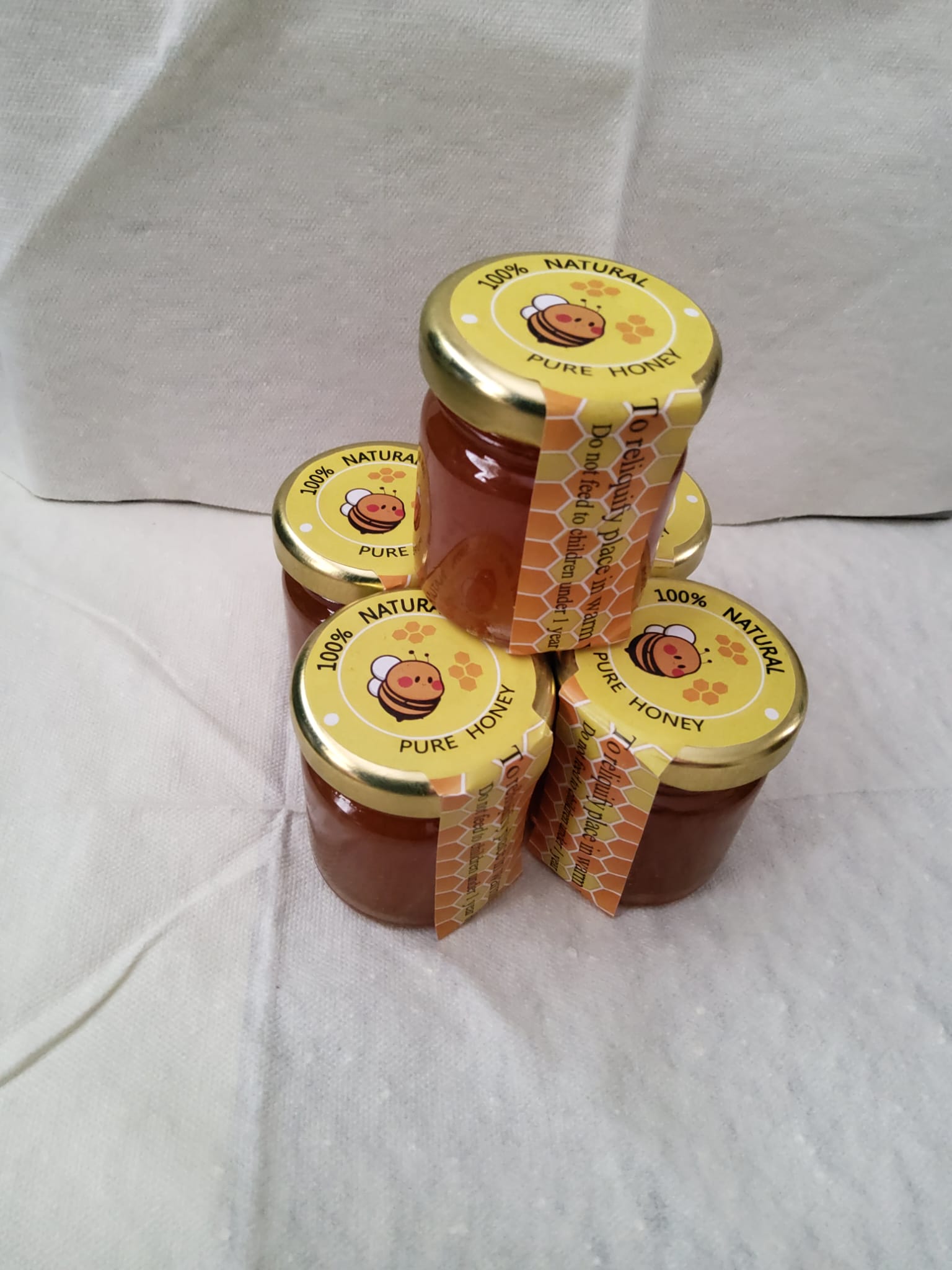 Raw honey collection
